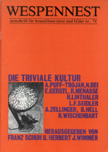 Wespennest Nr.75